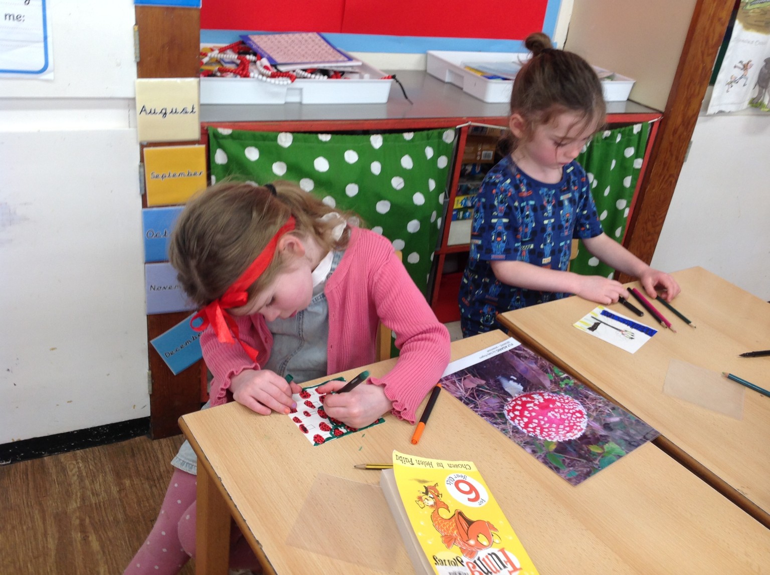 Art activities for the exhibition in St James' church
