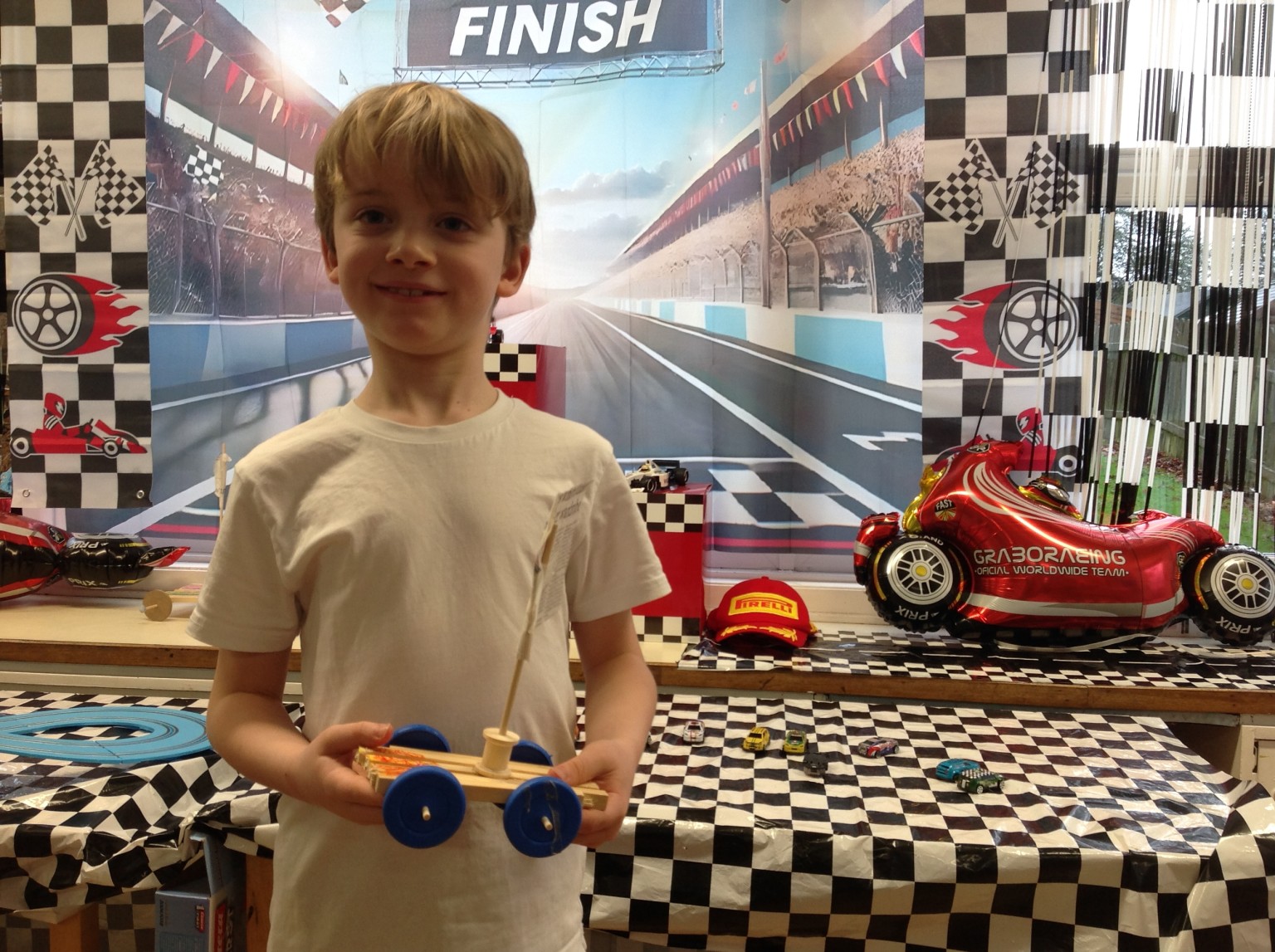 Finished wind buggies