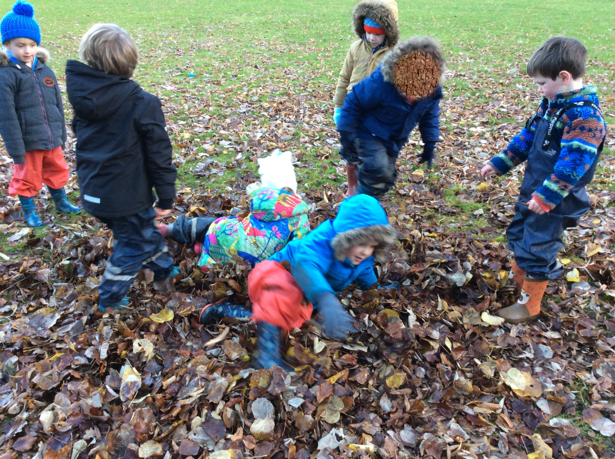 November 24th. Reception Class made a nest today.