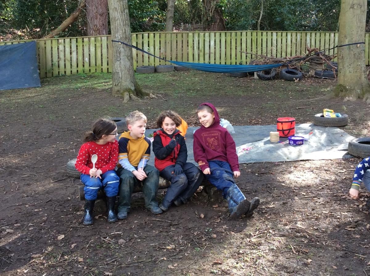 We had a fantastically funny storytelling session.