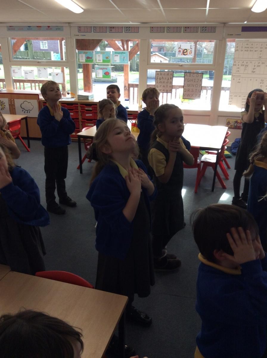 Today we re-enacted the Wudu ritual of washing in preparation for prayer.