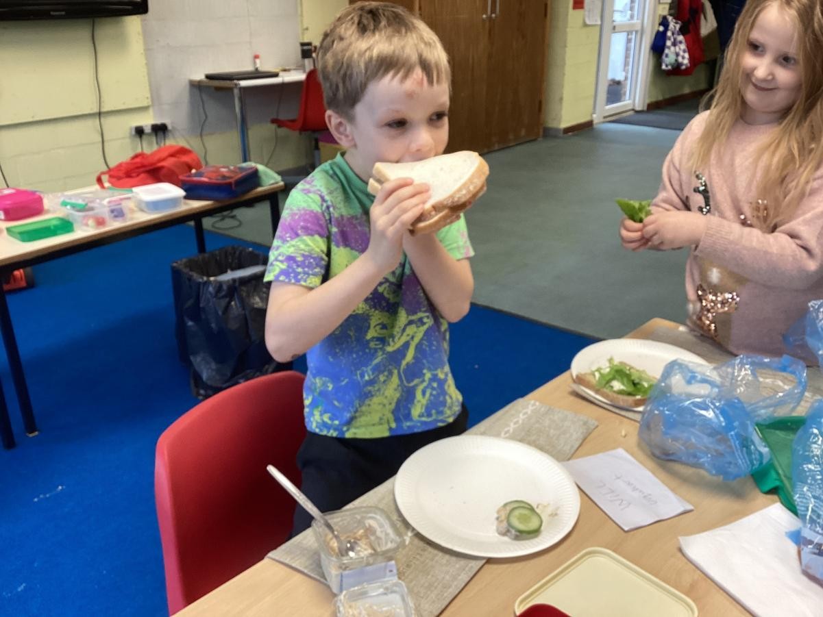 Sandwich for Santa 