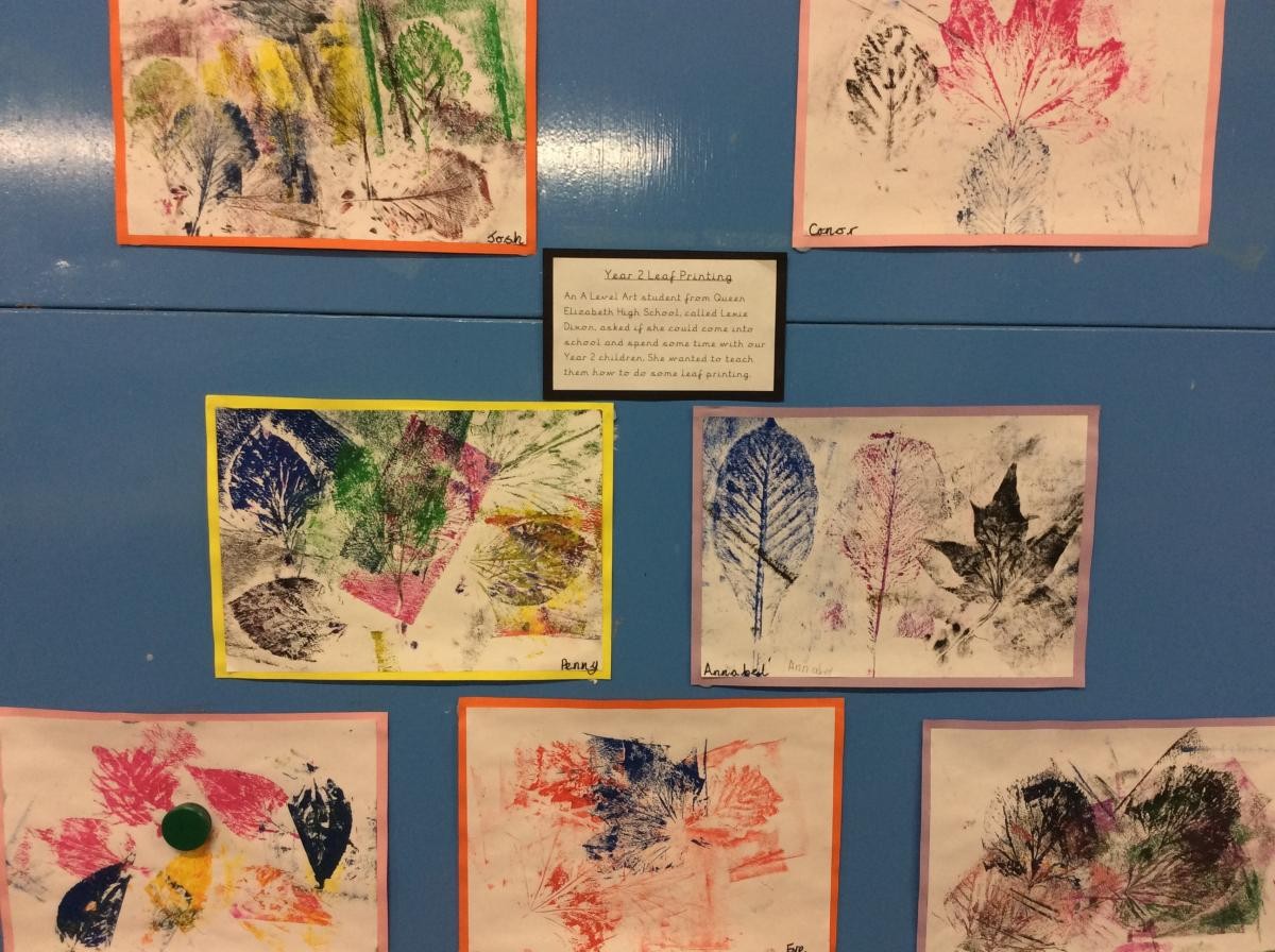 Children love their art lessons we are proud of their outcomes!