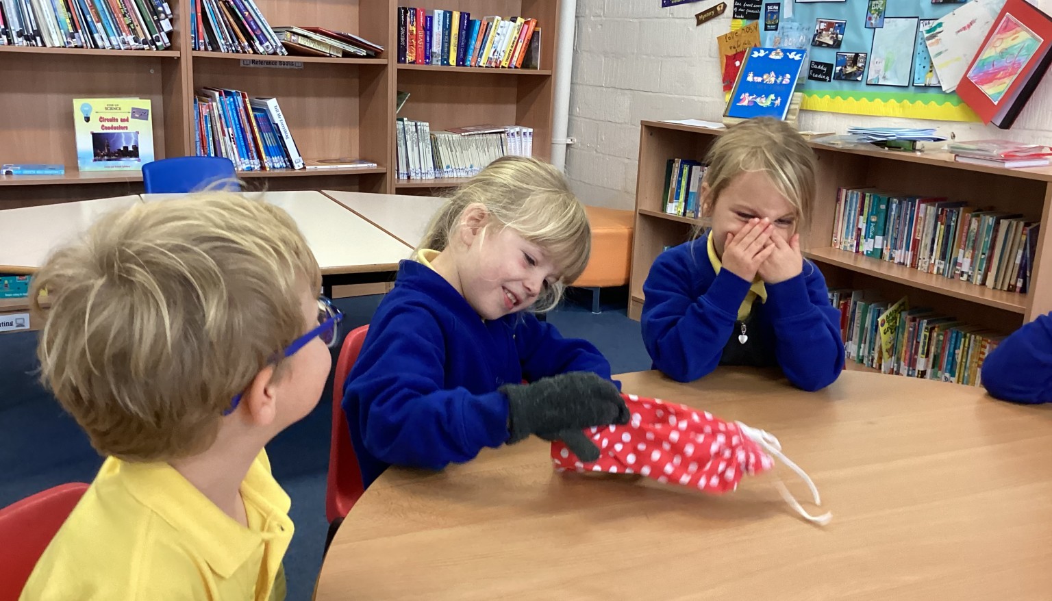 We have been learning about our senses 