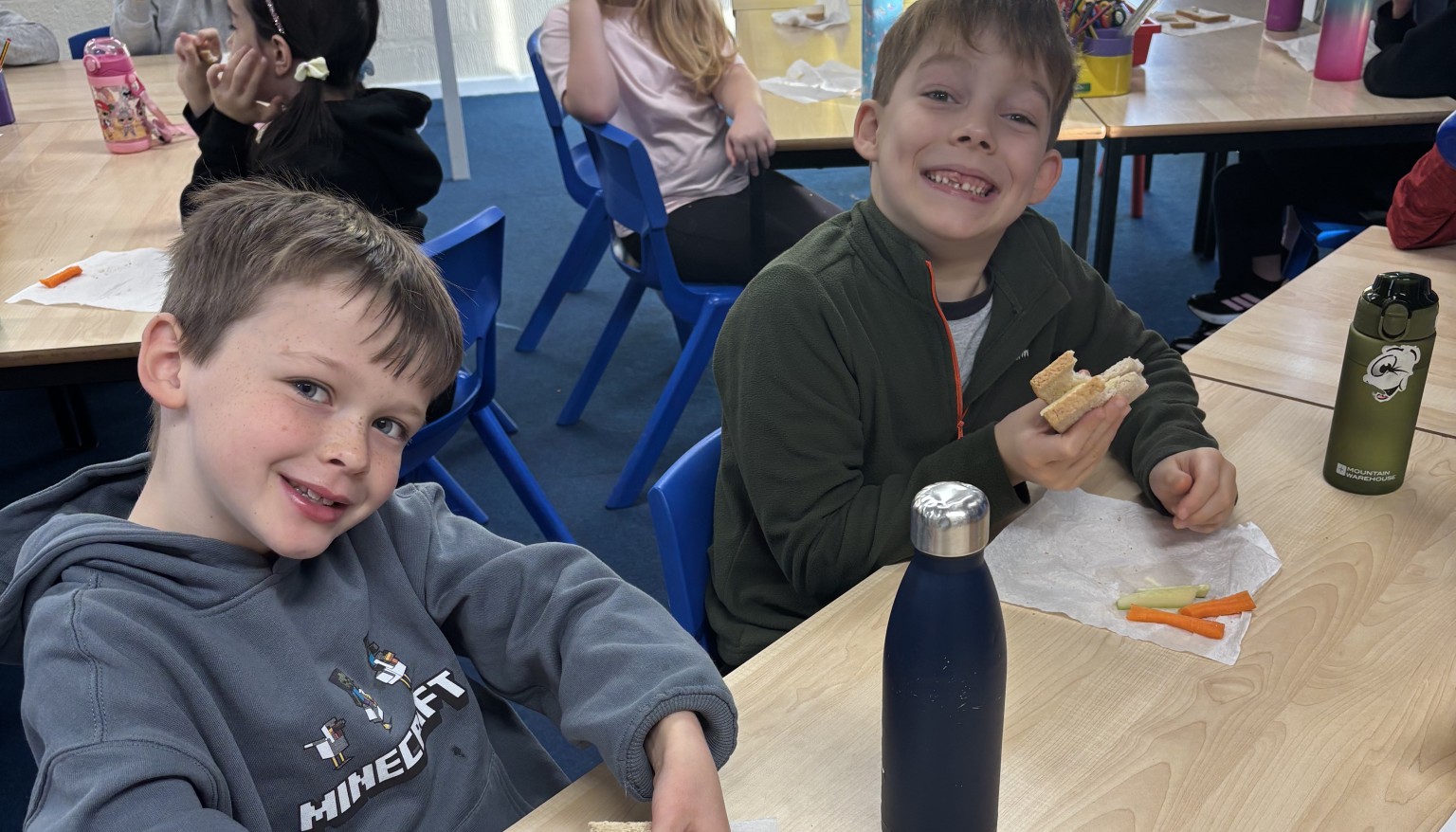 A healthy and balanced snack