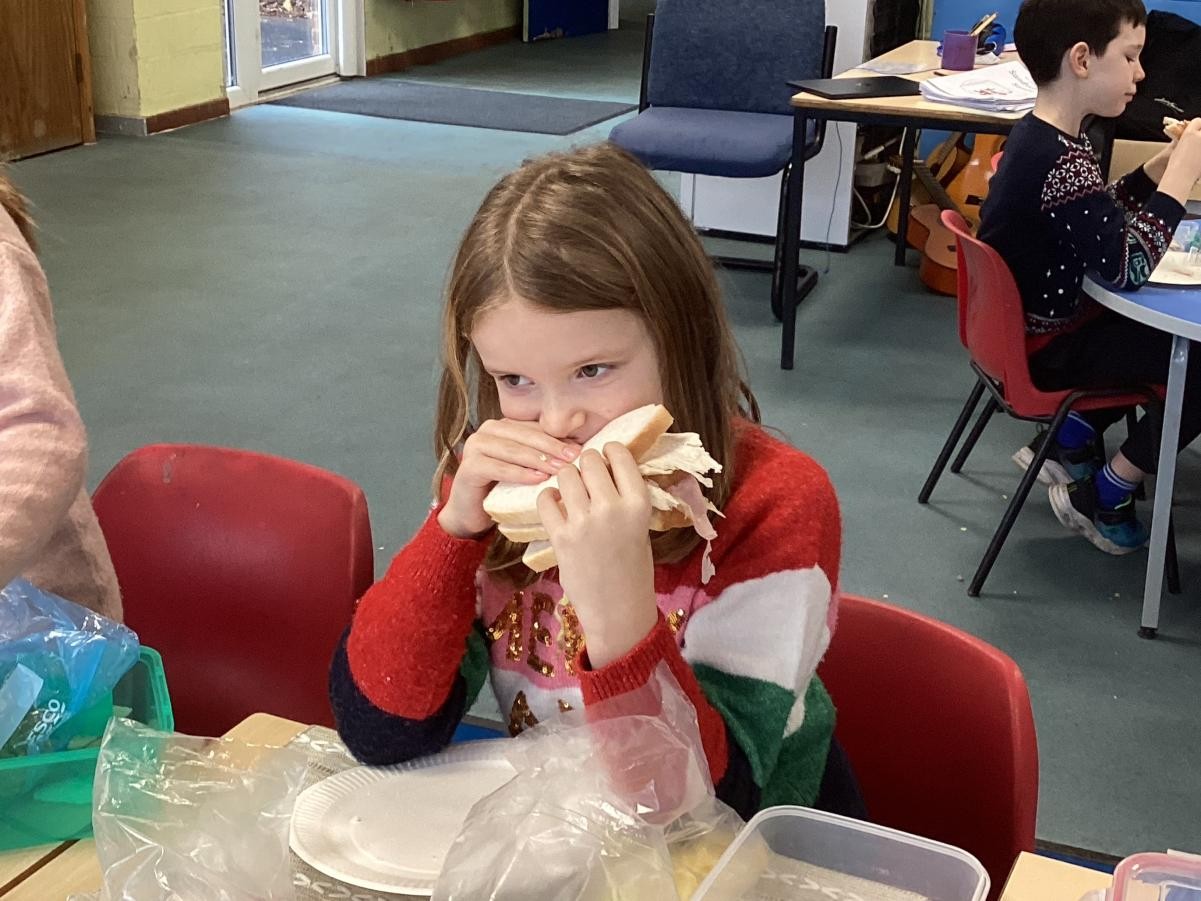 Sandwich for Santa 
