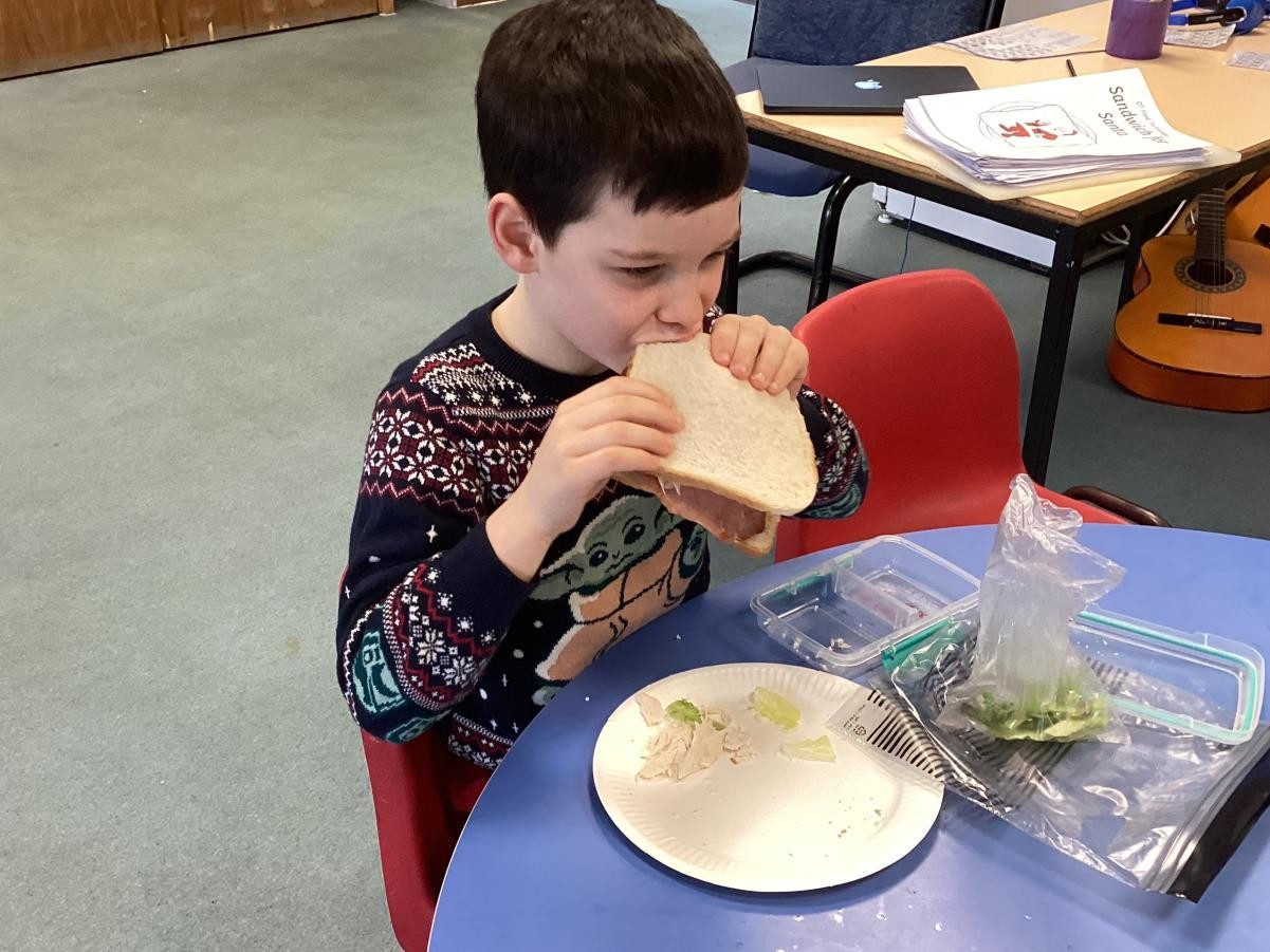 Sandwich for Santa 