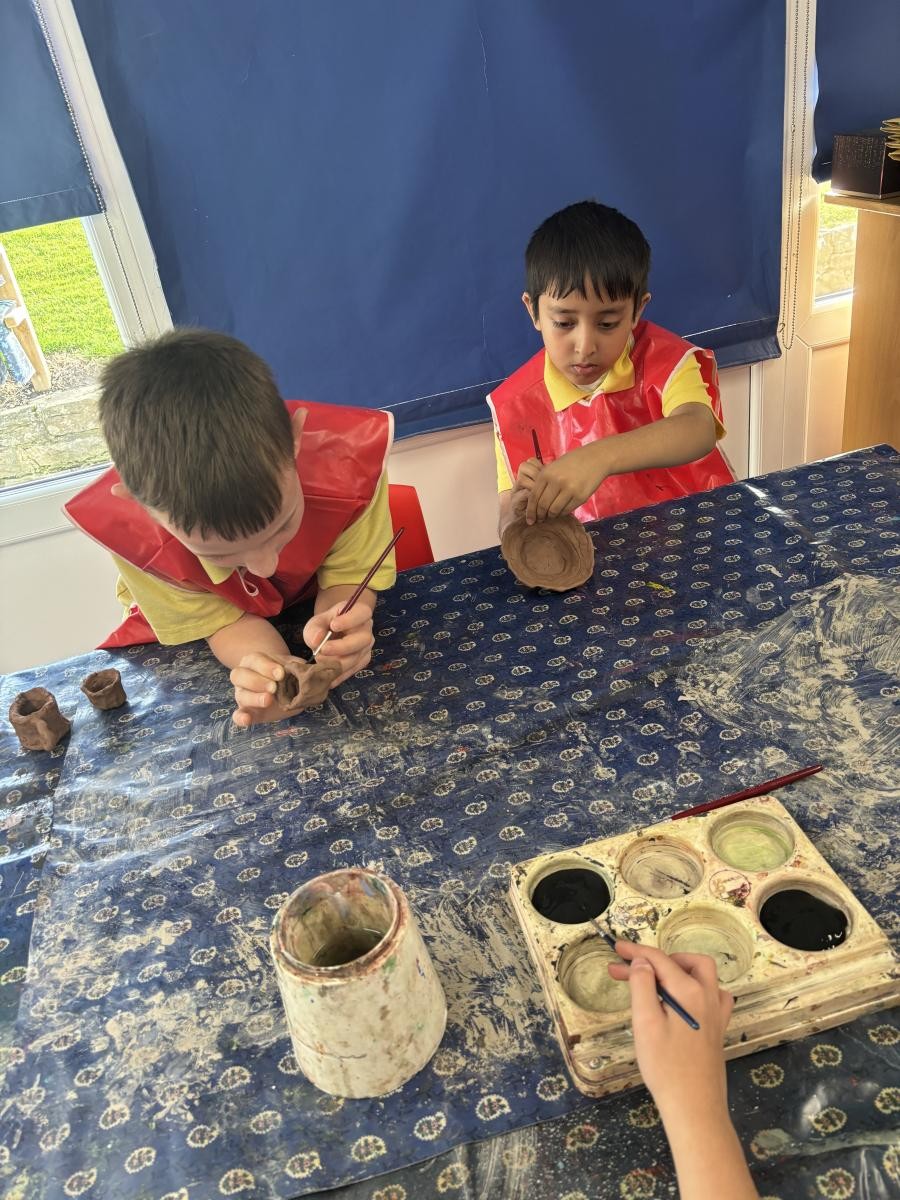 Painting Ancient Greek Pots 