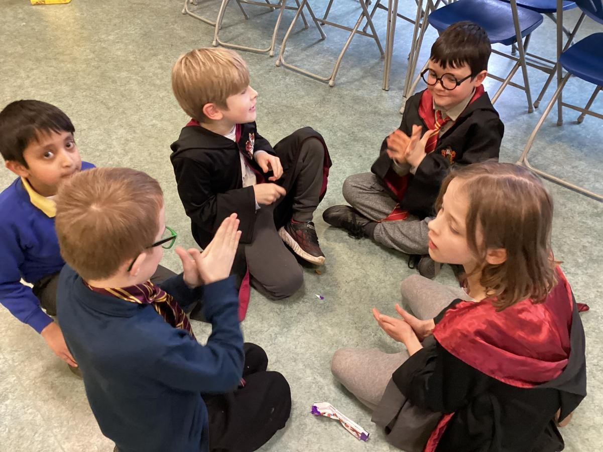 We completed the whole school Curly Wurly investigation