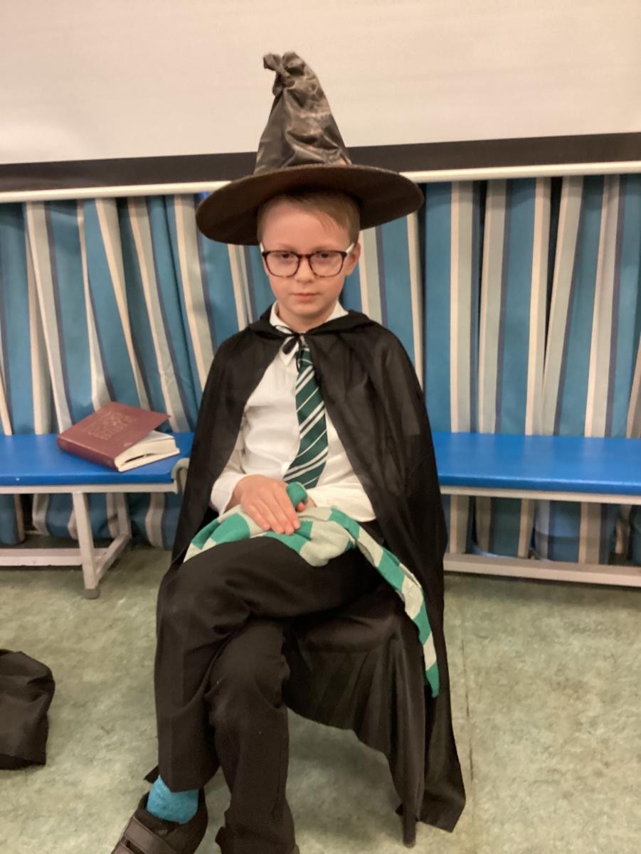The sorting hat sorted us into houses 