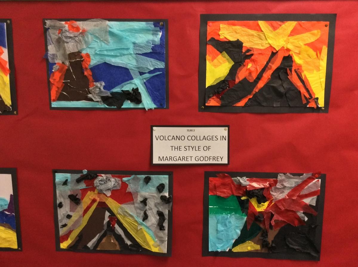 Children love their art lessons we are proud of their outcomes!
