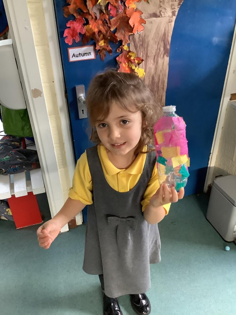 Here's some of Reception model making. 