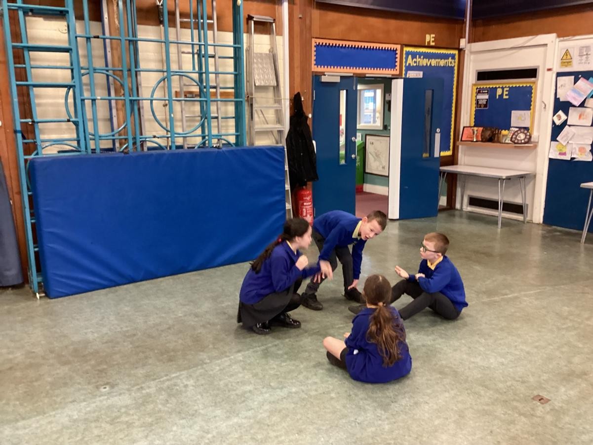 We retold the story through drama 