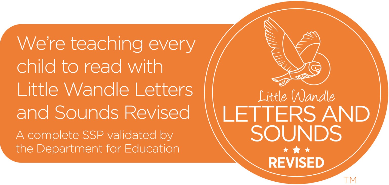 Learning phonics in Pegswood Primary School with Little Wandle.