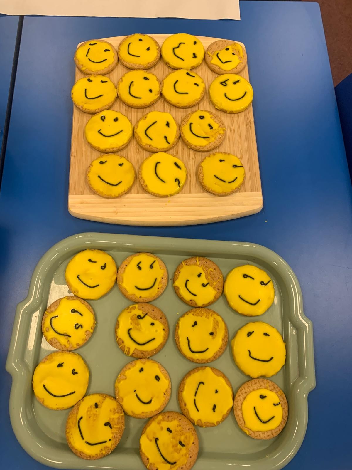 Our emoji biscuits