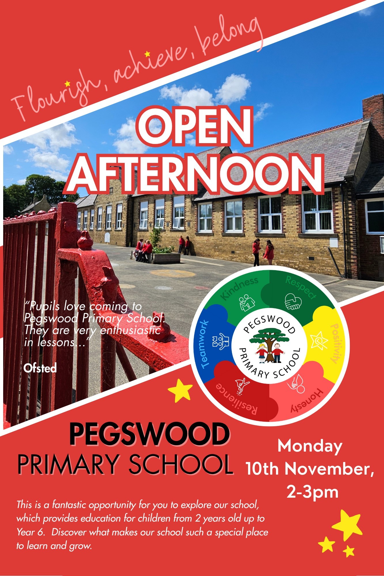 Pegswood Primary School Open Afternoon