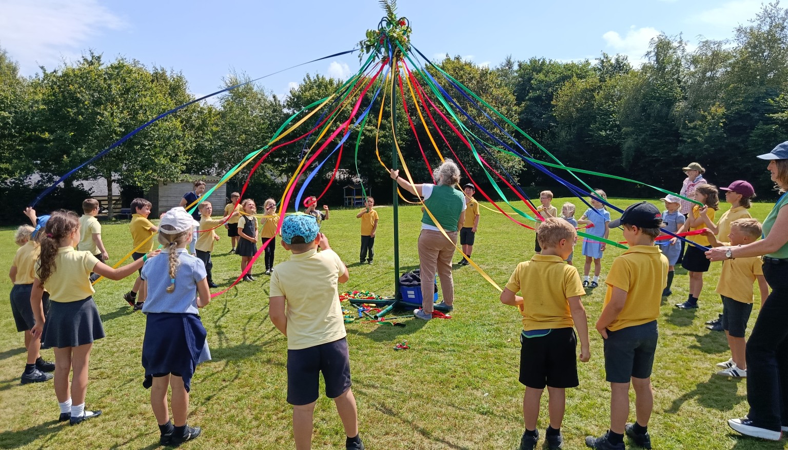 Maypole Dancing