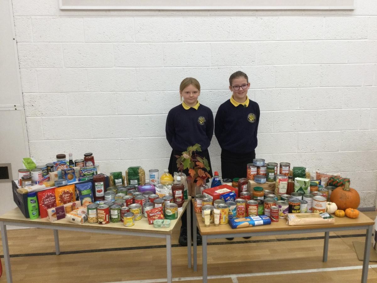 Harvest collection for Launceston Foodbank