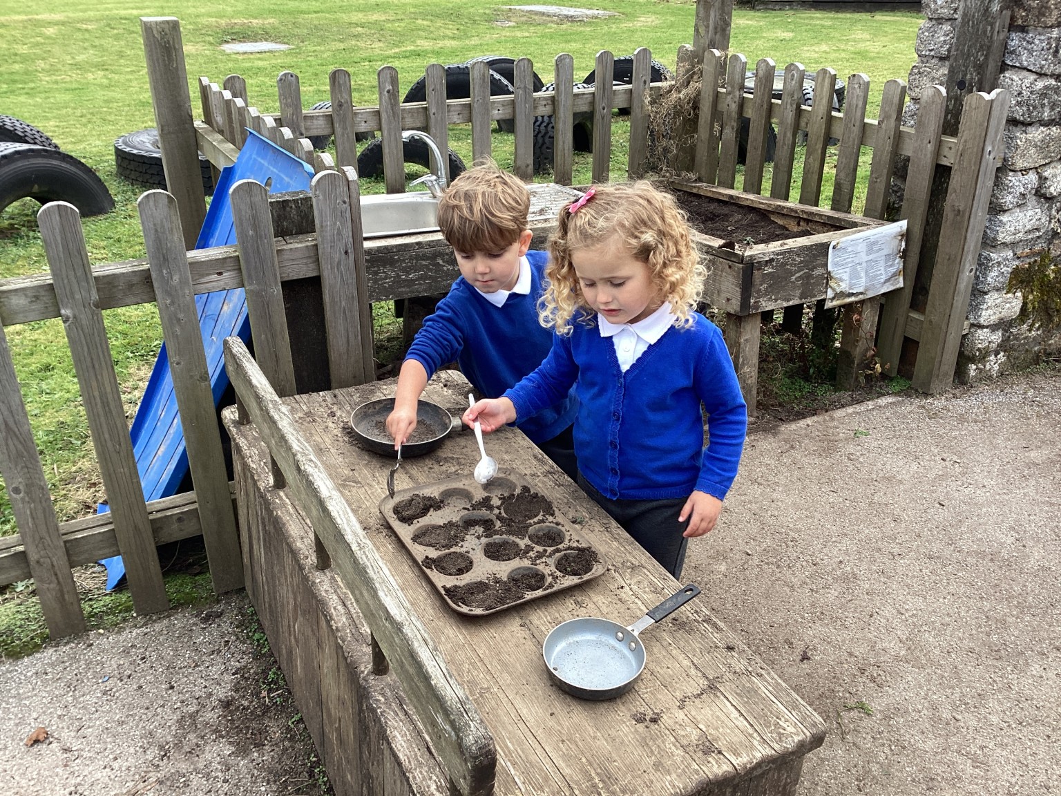 Mud kitchen