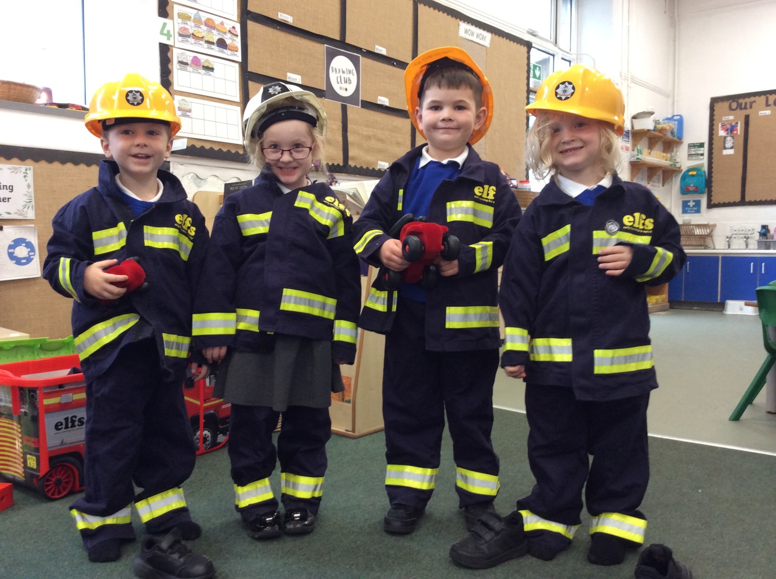 Aspiring to be Firefighters