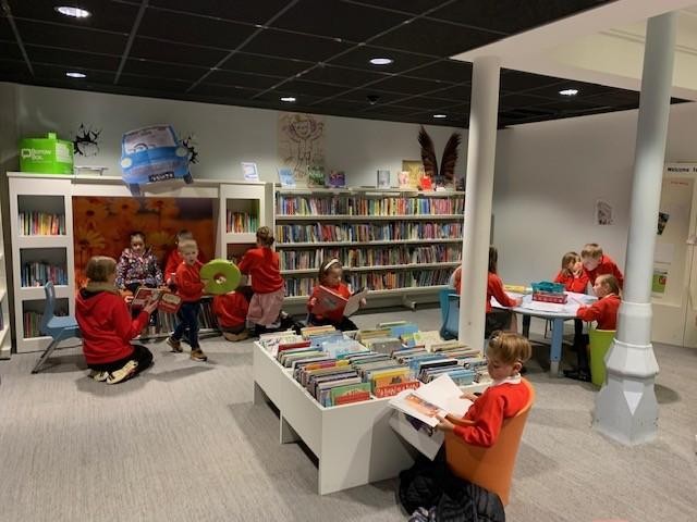 Reading at Queen's Hall, Hexham