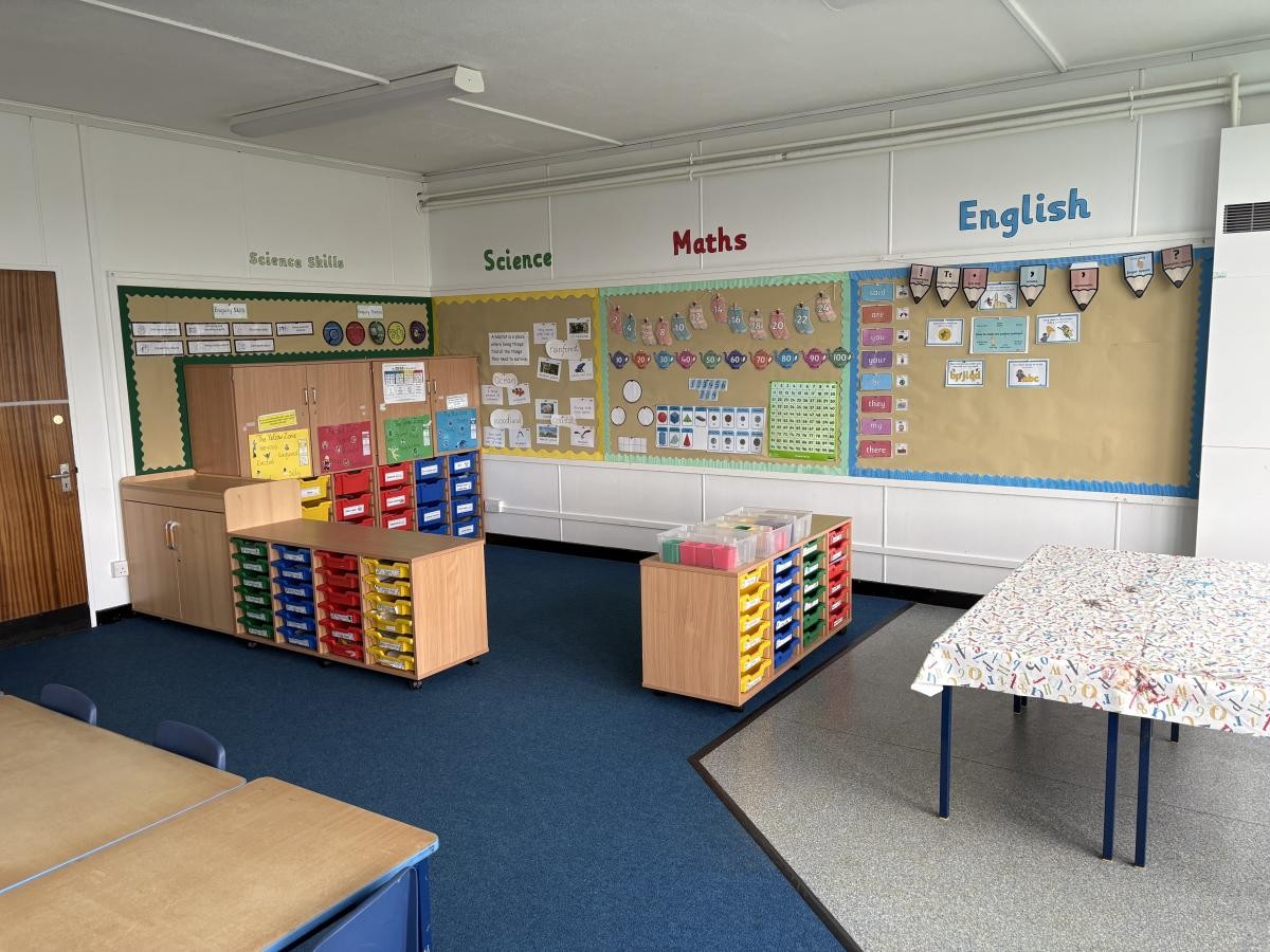 Our bright and spacious KS1 classroom.