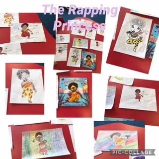 World Book Day
As part of our World Book Day celebrations we focused on the rhyming picture book, The Rapping Princess by Hannah Lee