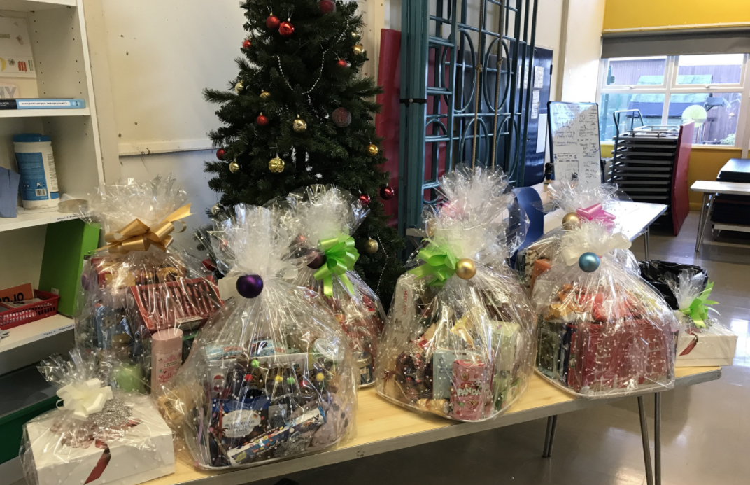 Our PTA Christmas hampers