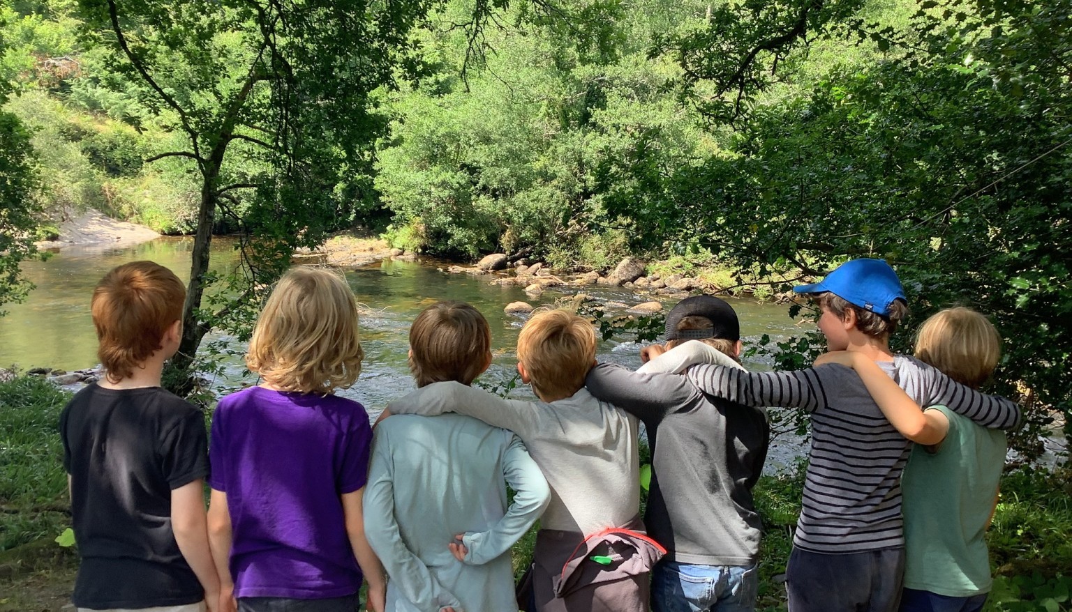 Friends forever at camp