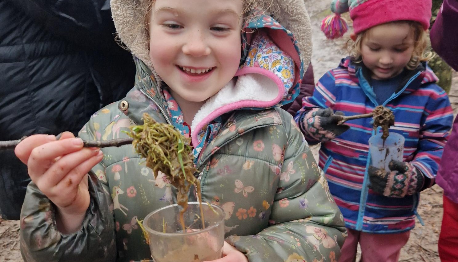 Fun at forest school