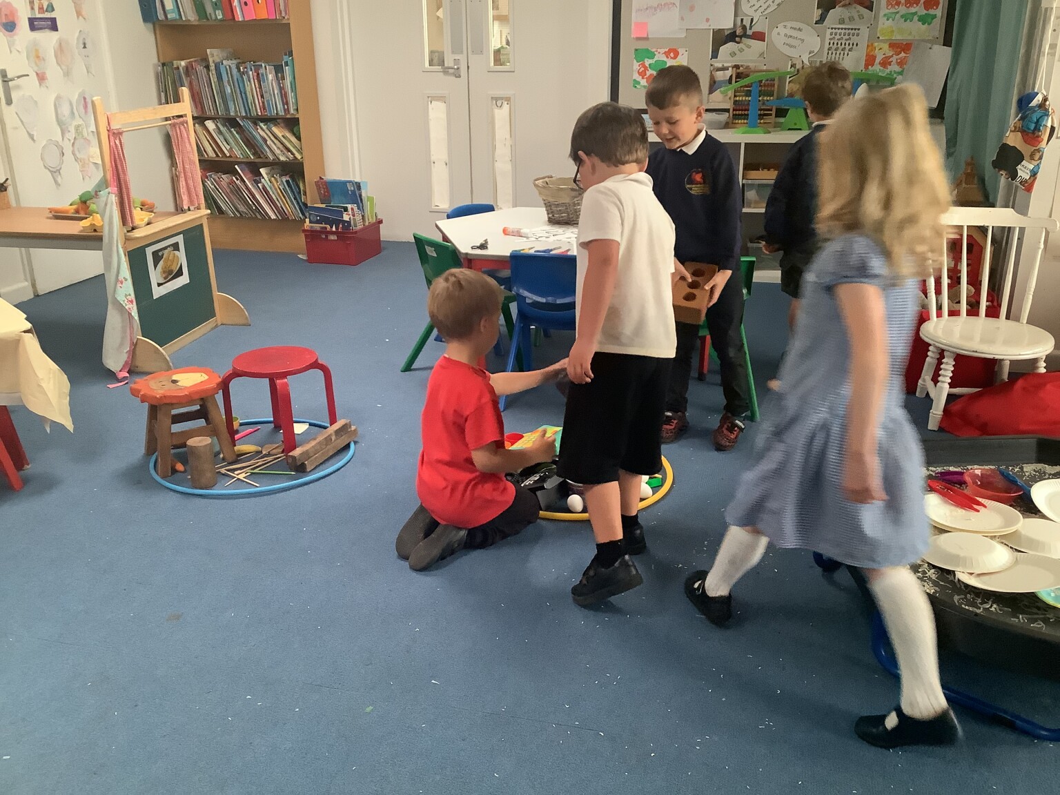 Exploring different materials 