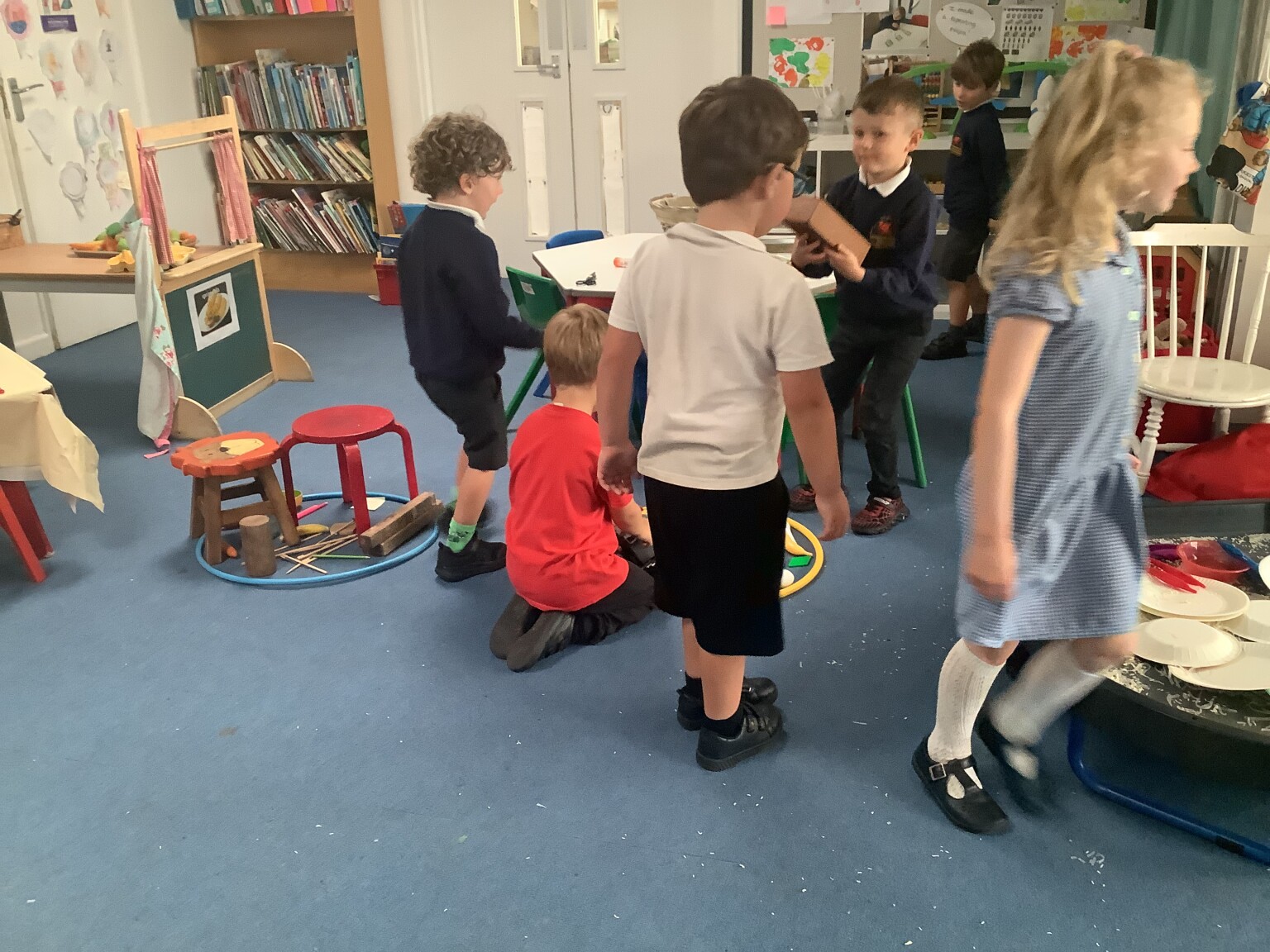 Exploring different materials 