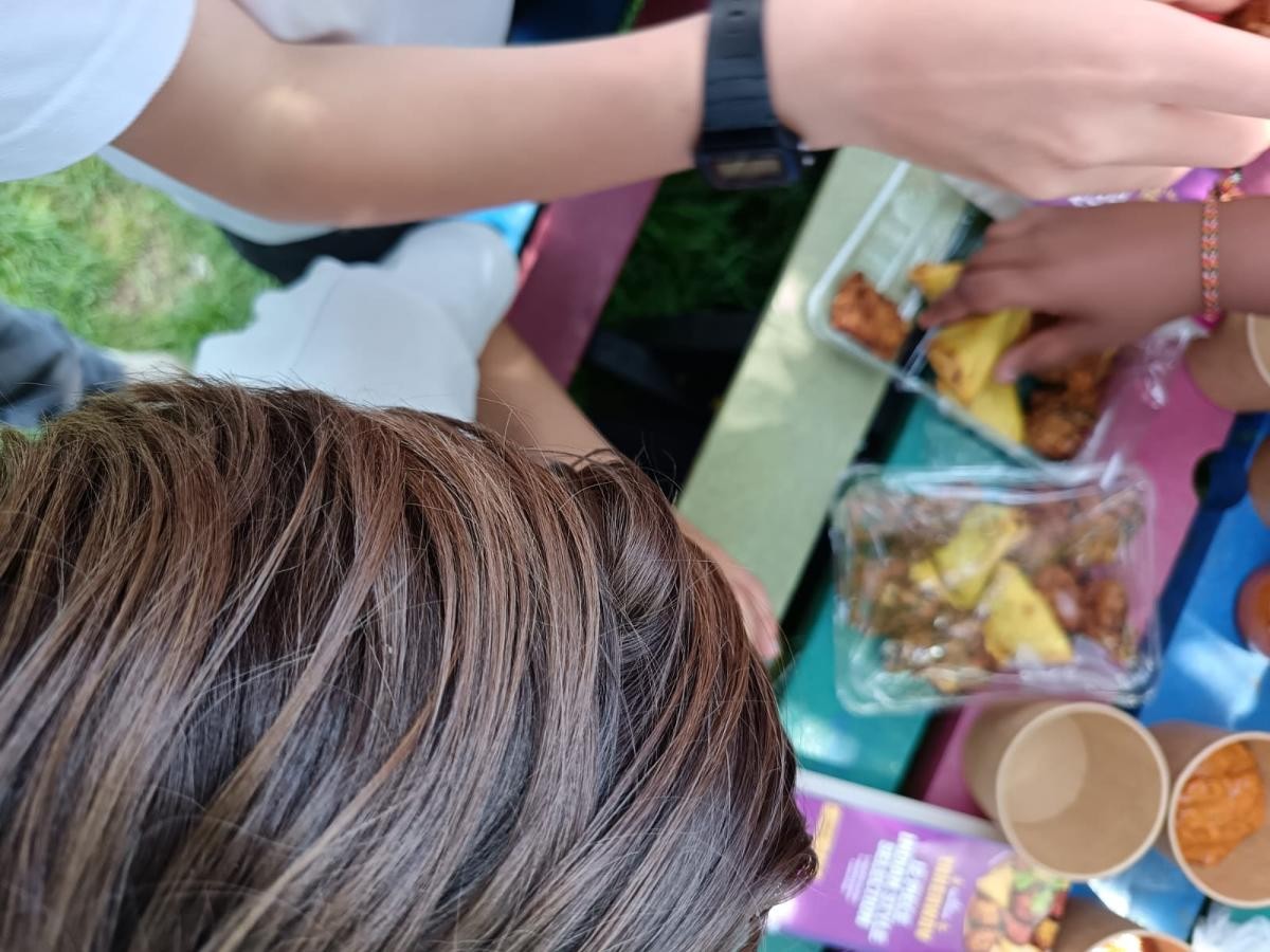 Trying new foods