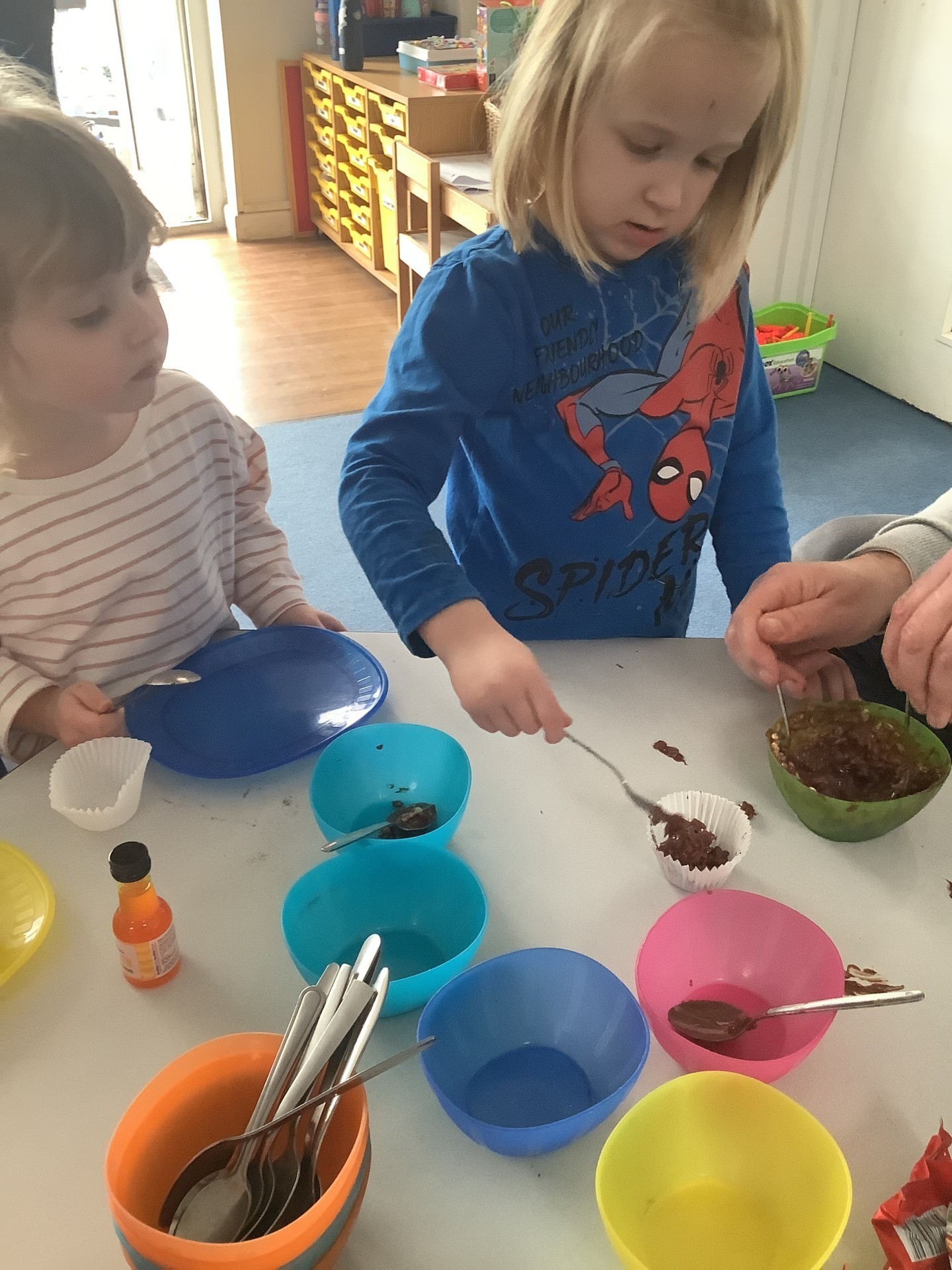 Chocolate experiment 