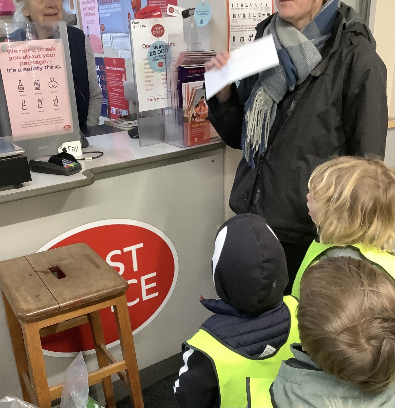 Trip to the post office 