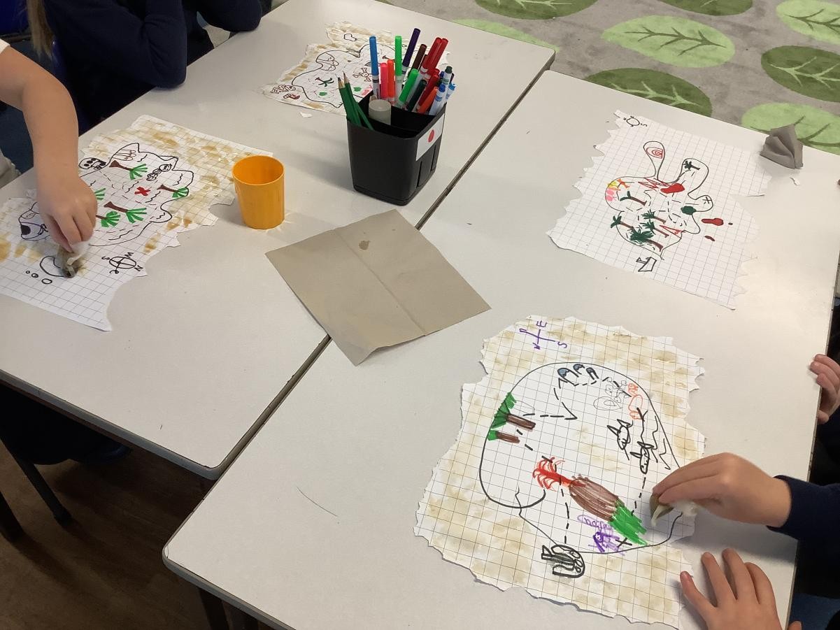 Creating treasure maps