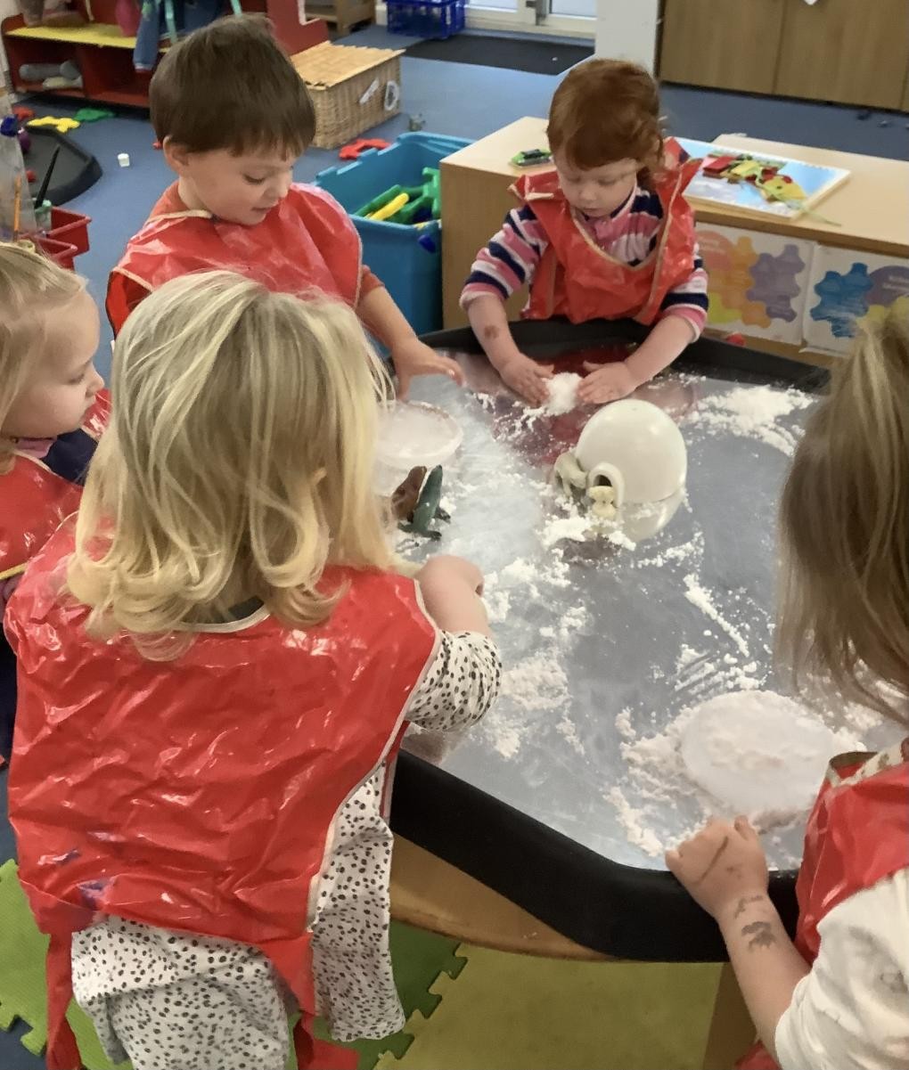 Making snow