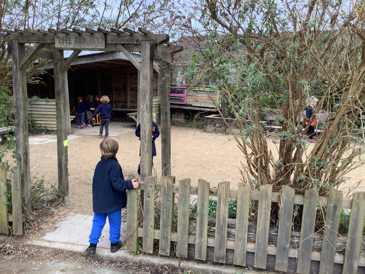 Exploring our outdoor space