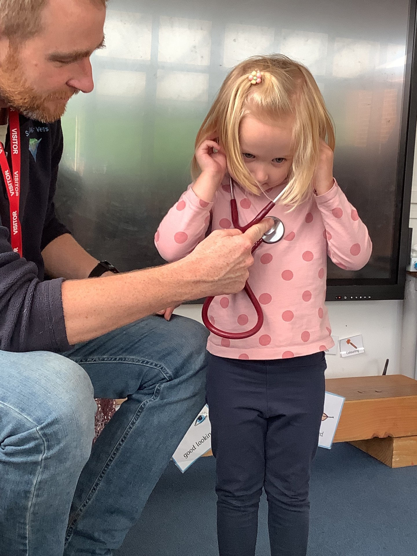 Steve the vet visit