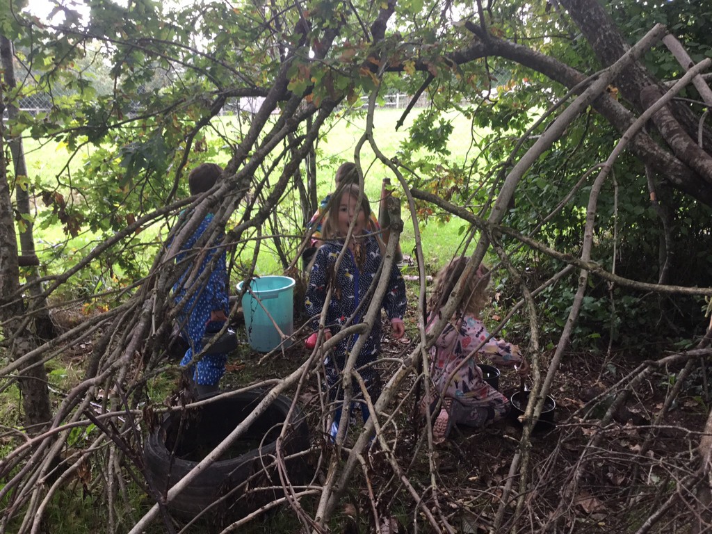 Class One learnt some key outdoor safety messages and they explored our school field and woodland area.