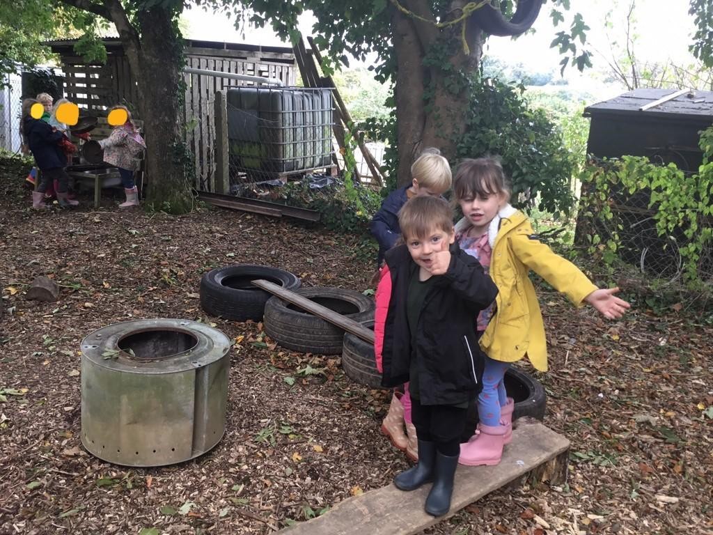 In their Outdoor Explorers learning, Class One have been exploring the woodland environment and they have been planting daffodil bulbs.