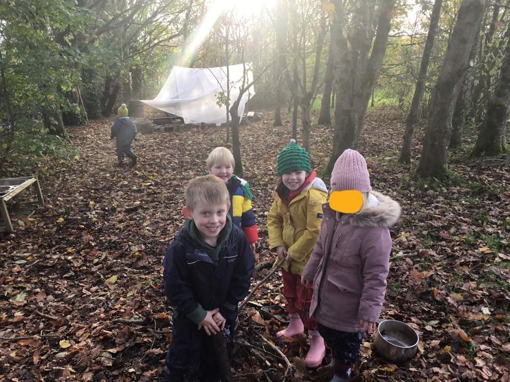 This week the children have been learning about squirrels in the autumn, whilst also developing their early mapping skills!