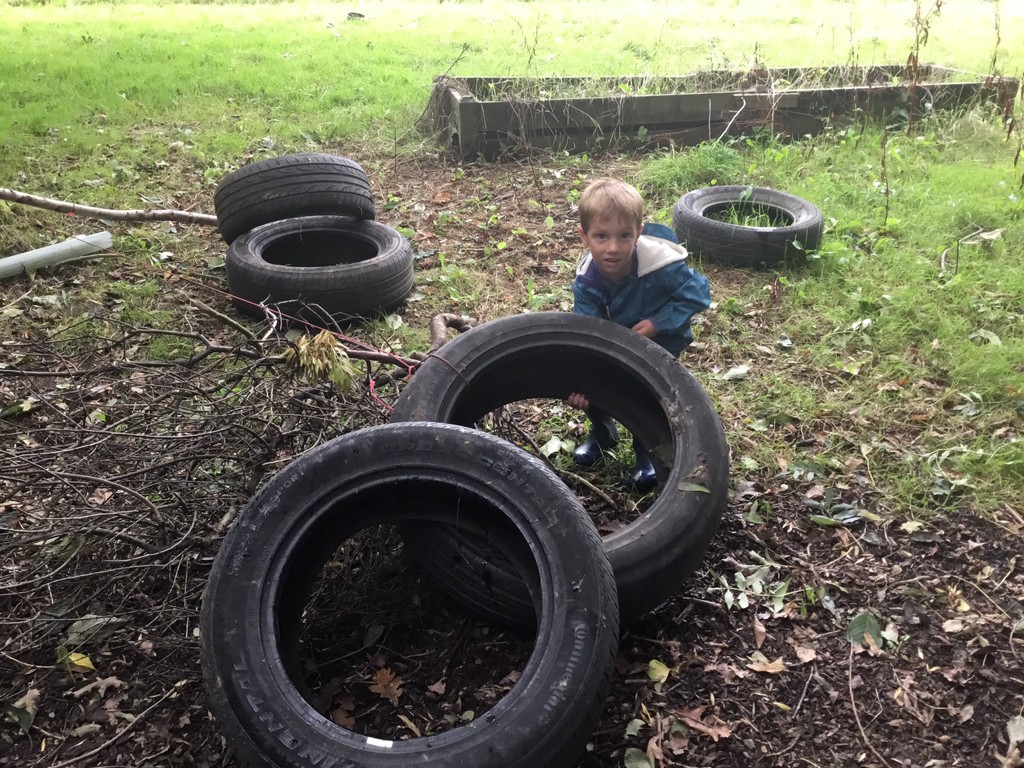 Class One learnt some key outdoor safety messages and they explored our school field and woodland area.