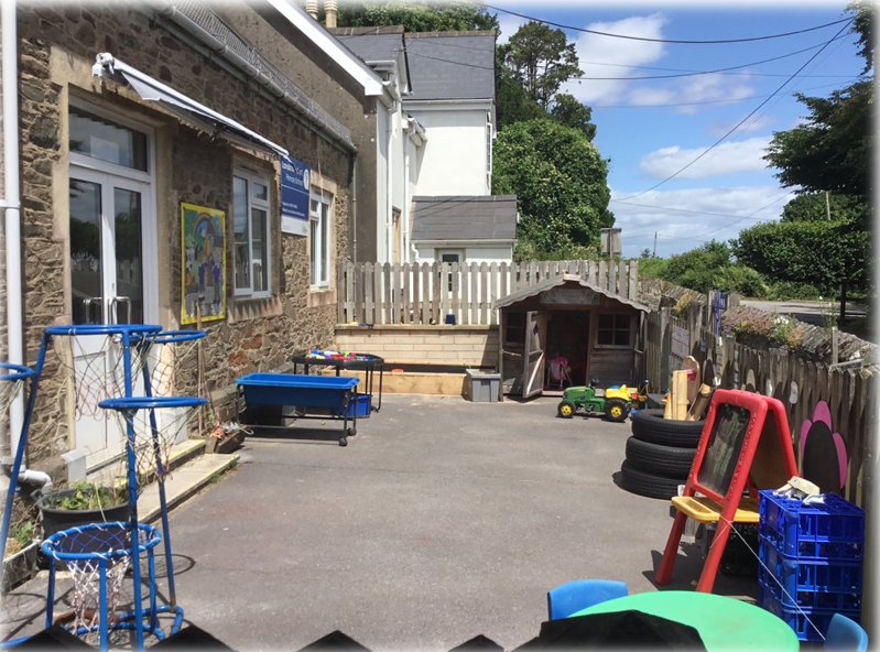 Our outdoor space