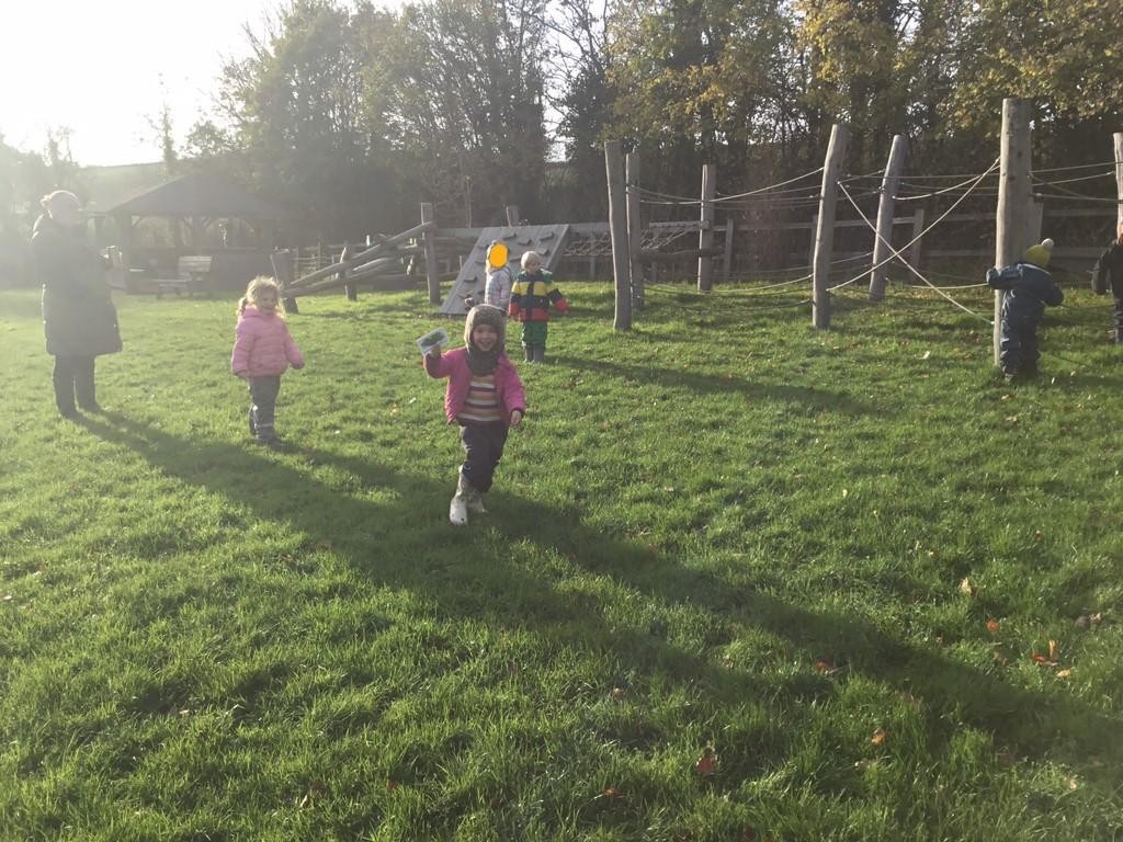 This week the children have been learning about squirrels in the autumn, whilst also developing their early mapping skills!