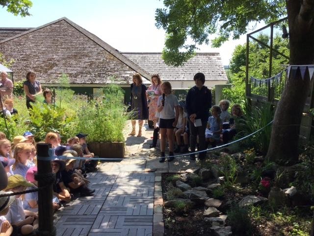 Members of our Ethos Group led a short service.