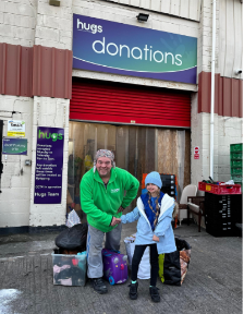 Dolly made some donations to Hugs (A children's cancer charity).