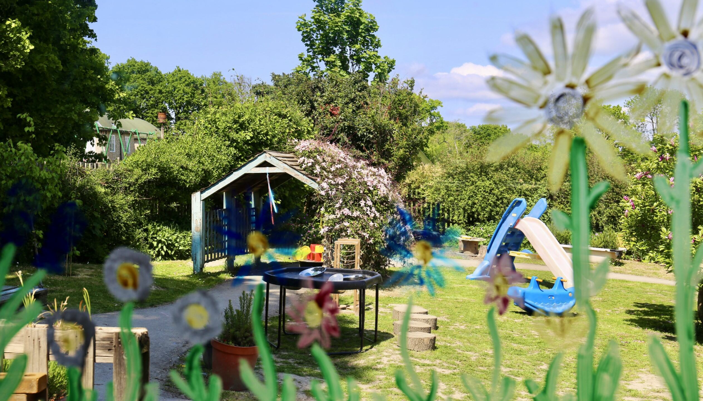 Pre-schools garden area