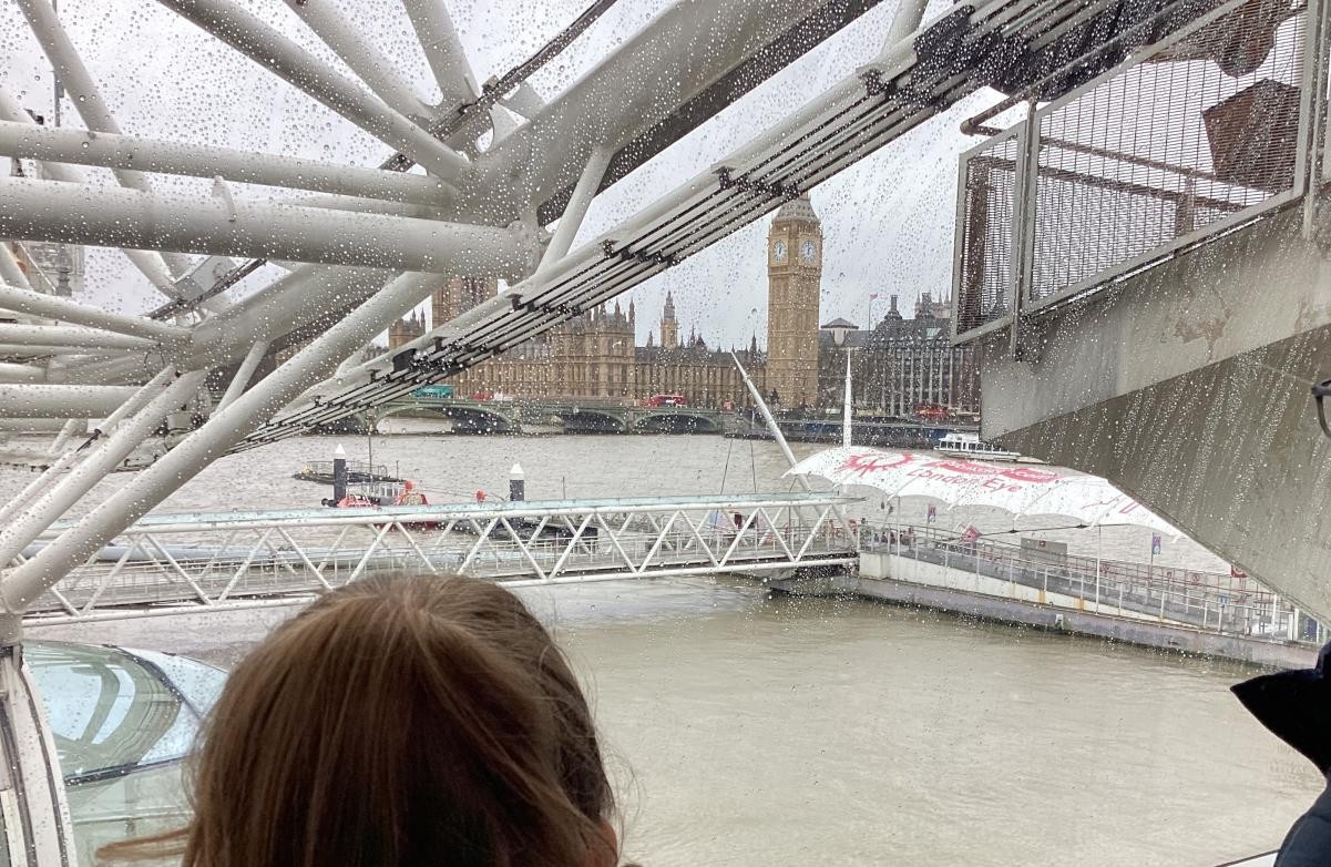 View from London Eye