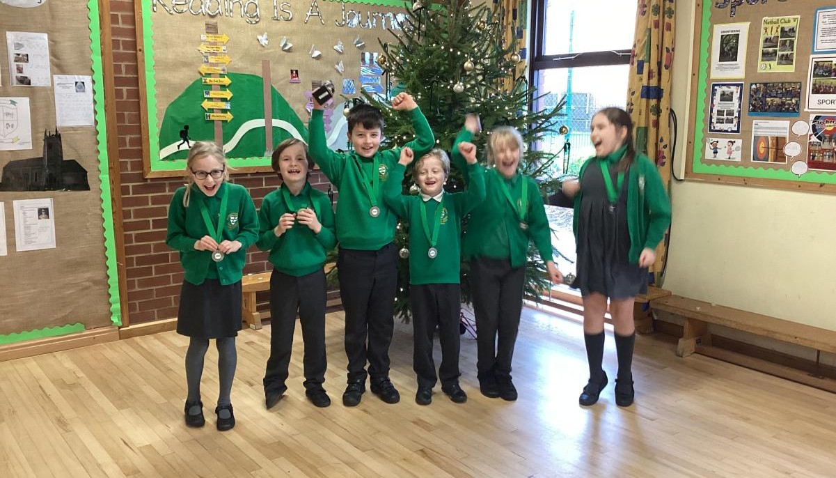 Pupils at Christmas